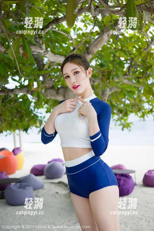 MiStar魅妍社 - 长腿图集：安沛蕾的绝美瞬间，别说我没提醒你！
