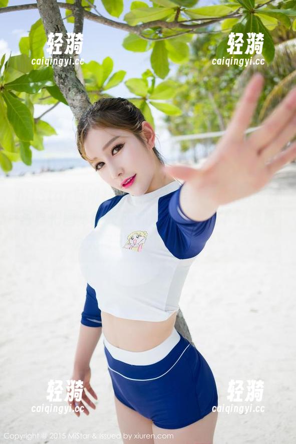 MiStar魅妍社 - 听说糯美子Mini的网袜写真把图库的反应都爆表了，这下载速度也太慢了吧，焦虑中……